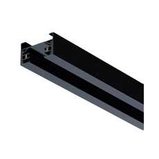 Шинопровод встраиваемый черный 1м