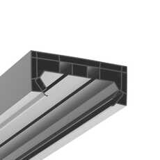 Профиль ПК 14 ПВХ черный  3,2 м