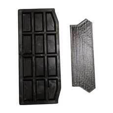 Заглушка для ПВХ ПК14 черная (комплект) вид 2