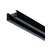 Шинопровод встраиваемый черный 2 м