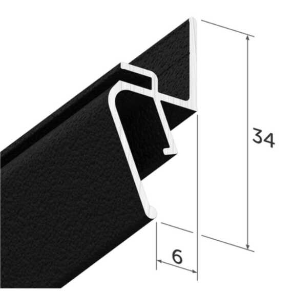 Профиль теневой EuroKraab 2,0 м