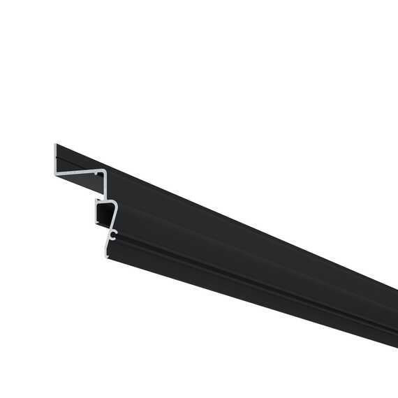 Профиль Alteza Contour-Pro LED, парящий под вставку, чёрный (2м)