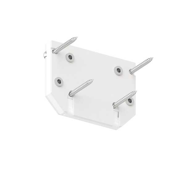 Торцевая заглушка для световой линии SLOTT CANYON белая