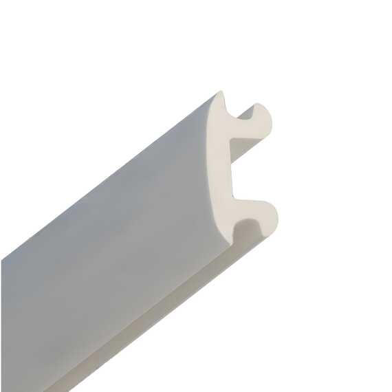 Вставка для профилей Парсек/Lumfer/Флэкси RU белая