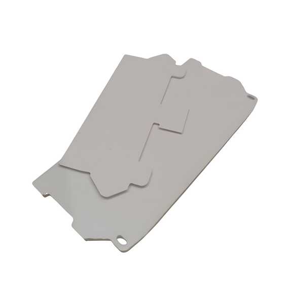 Торцевая заглушка ПК14 белый