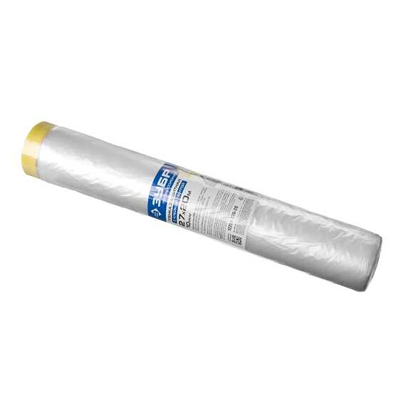 Пленка ЗУБР защитная с клейкой лентой 2,7мх20 м