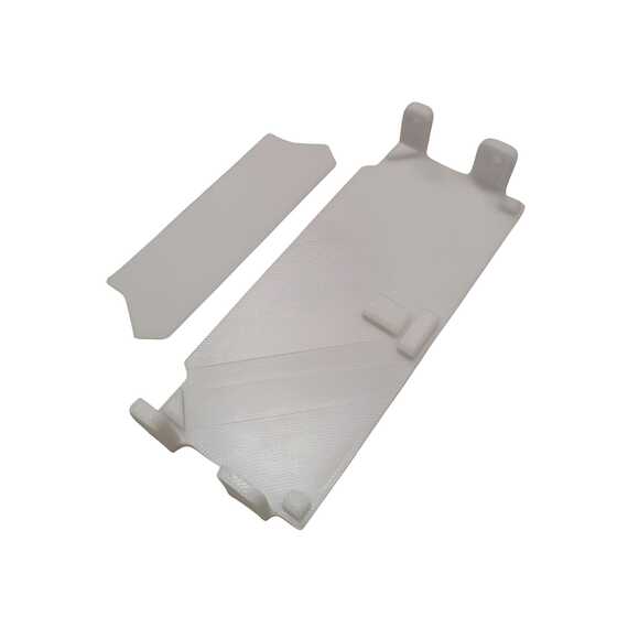 Заглушка для ПВХ ПК14 белая (комплект)