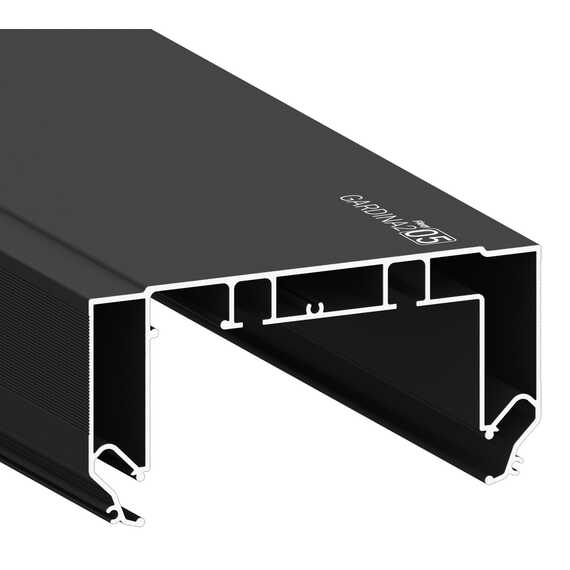 Профиль Flexy GARDINA2 05, черный глянец (ПФ122-311)