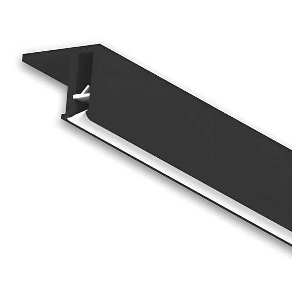 Багет потолочный Йошка (черный, 2м)