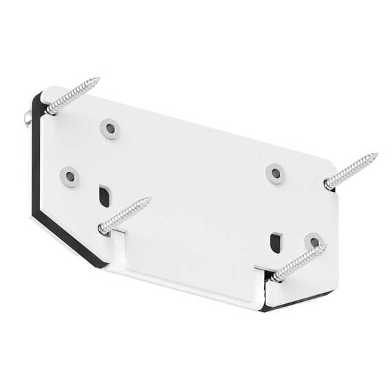 Торцевая заглушка для нишевой световой линии SLOTT 35 белая