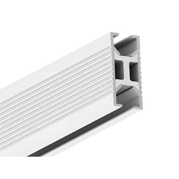 Гибкий однорядный карниз белый АЛ 1974 3м